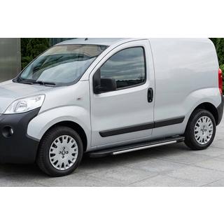 Progi boczne Bosphorus Grey (2 szt., aluminium) Fiat Fiorino/Qubo 2008-2024 zdjęcia 1