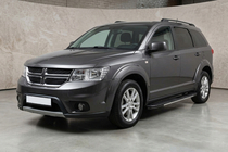 Dodge Journey 2008-2020 Progi boczne Bosphorus Grey (2 szt., aluminium) zdjęcia 1