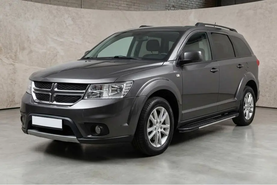 Dodge Journey 2008-2020 Progi boczne Bosphorus Grey (2 szt., aluminium) Image