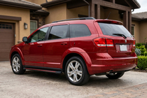 Dodge Journey 2008-2020 Progi Boczné Maya Red (2 szt., Aluminium) zdjęcia 1