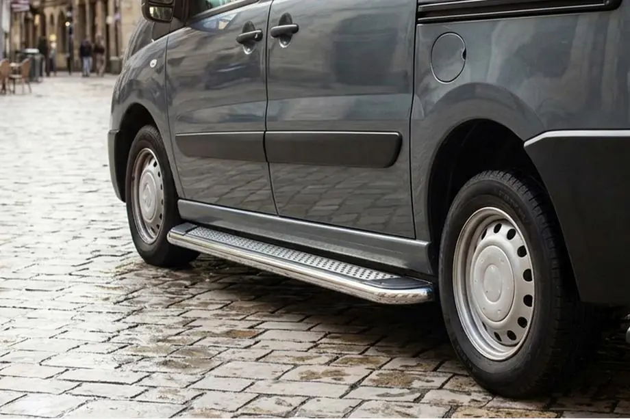 Peugeot Expert 2007-2016 Progi Boczne Maydos V2 (2 szt., Aluminium i Stal Nierdzewna) Image