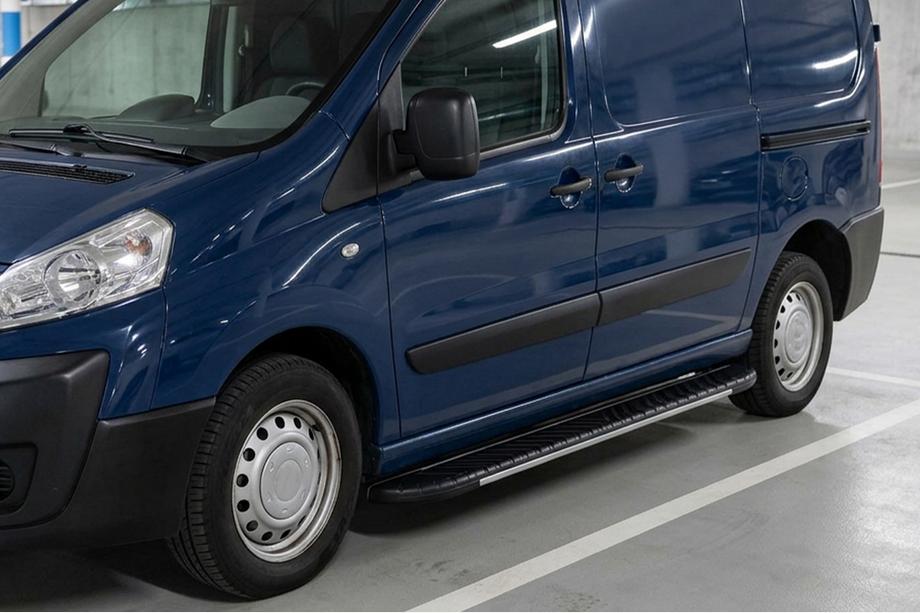 Citroen Jumpy 2007–2017 Progi Boczné Bosphorus Grey (2 szt., Aluminium) Image