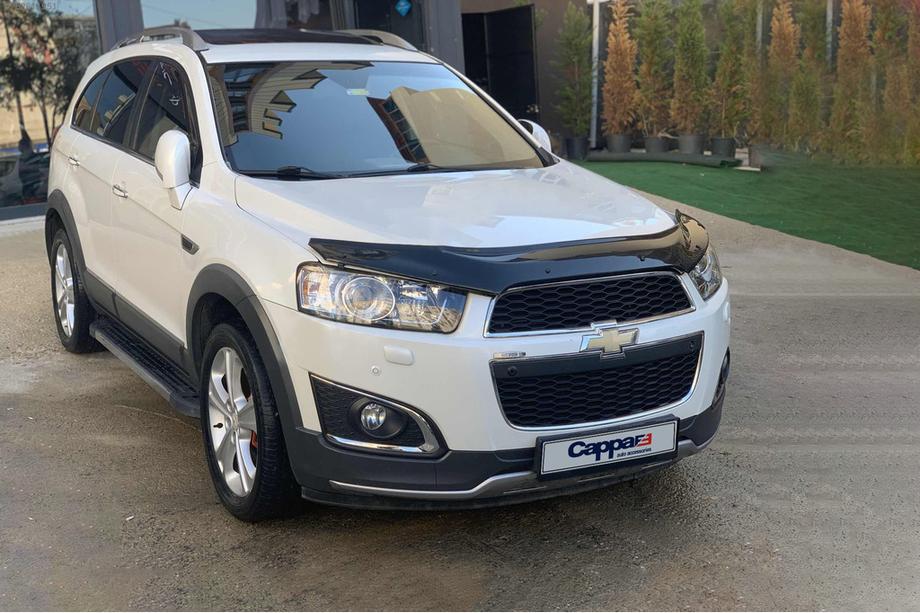 Chevrolet Captiva 2006-2019 Deflektor maski 2012+ EU (EuroCap) Zdjęcia 3