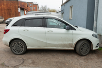 Mercedes B-class W246 2011-2018 Deflektory Okien (4 szt, HIC) zdjęcia 3