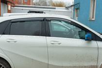 Mercedes B-class W246 2011-2018 Deflektory Okien (4 szt, HIC) zdjęcia 4