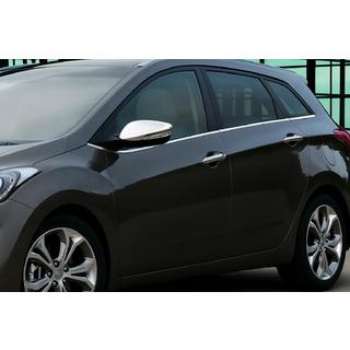 Nakładki na lusterka z wycięciem na kierunkowskaz (2 szt) Hyundai Accent 2011-2017 zdjęcia 1