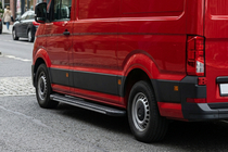 Volkswagen Crafter 2016- Progi boczne Bosphorus Grey (2 szt., aluminium) Long/ExtraLong zdjęcia 1