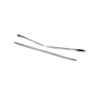 Nakładki na przedni zderzak ze stali nierdzewnej (2019+, 3 szt.) zdjęcia 3