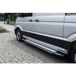 Progi Boczné Rainbow (2 szt., Aluminium) Man TGE 2017- zdjęcia 1