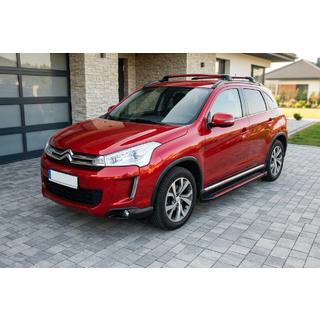 Progi Boczné Maya Red (2 szt., Aluminium) Citroen C-4 Aircross 2012-2017 zdjęcia 1