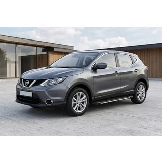 Progi boczne Bosphorus Grey (2 szt., aluminium) Nissan Qashqai 2014-2021 zdjęcia 1