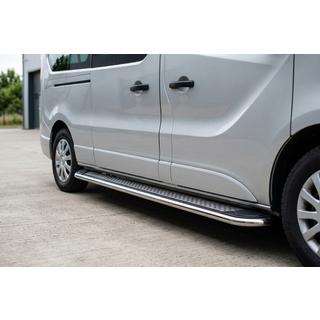 Progi Boczné Maydos V2 (2 szt., Aluminium) Renault Trafic 2015- zdjęcia 1