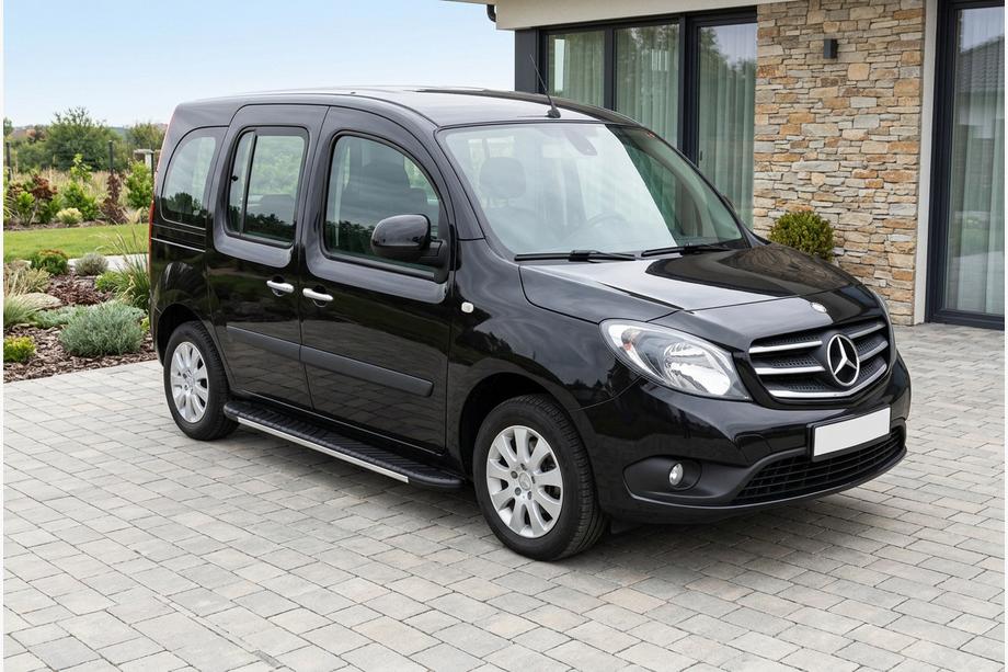 Mercedes Citan 2013-2021 Progi boczne Bosphorus Grey (2 szt., aluminium) Image