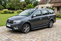 Dacia Logan MCV 2013-2020 Progi boczne Bosphorus Grey (2 szt., aluminium) zdjęcia 1