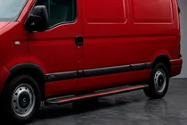 Nissan Interstar 2002-2010 Progi Boczné Maya Red (2 szt., Aluminium) zdjęcia 1
