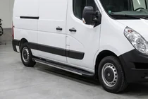 Nissan NV400 2010-2024 Progi boczne Bosphorus Grey (2 szt., aluminium) zdjęcia 1