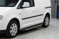 Volkswagen Caddy 2010-2015 Progi boczne Bosphorus Grey (2 szt., aluminium) zdjęcia 1