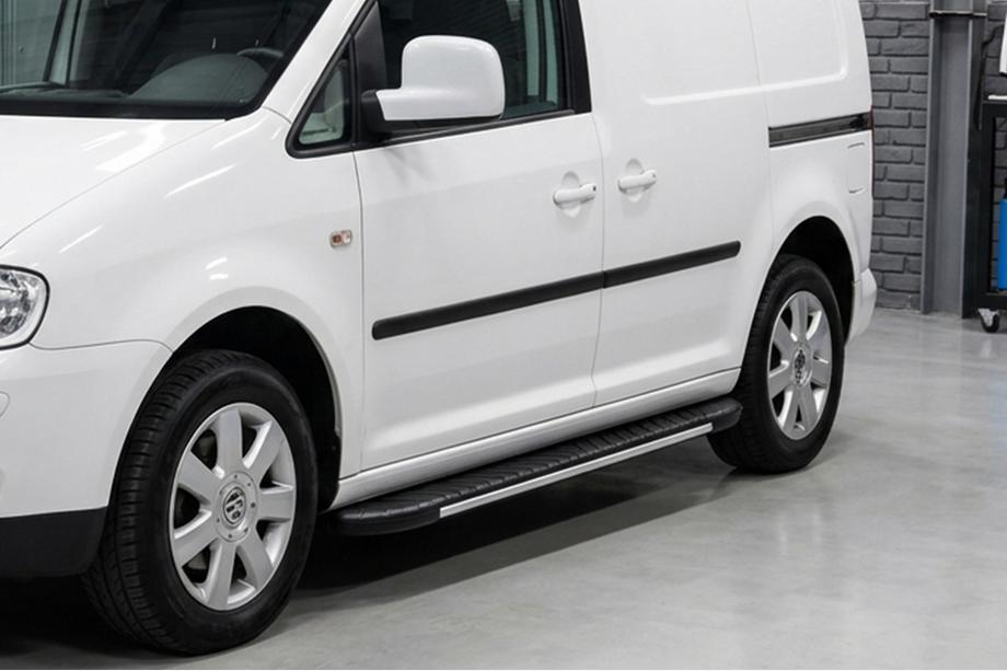 Volkswagen Caddy 2010-2015 Progi boczne Bosphorus Grey (2 szt., aluminium) Image