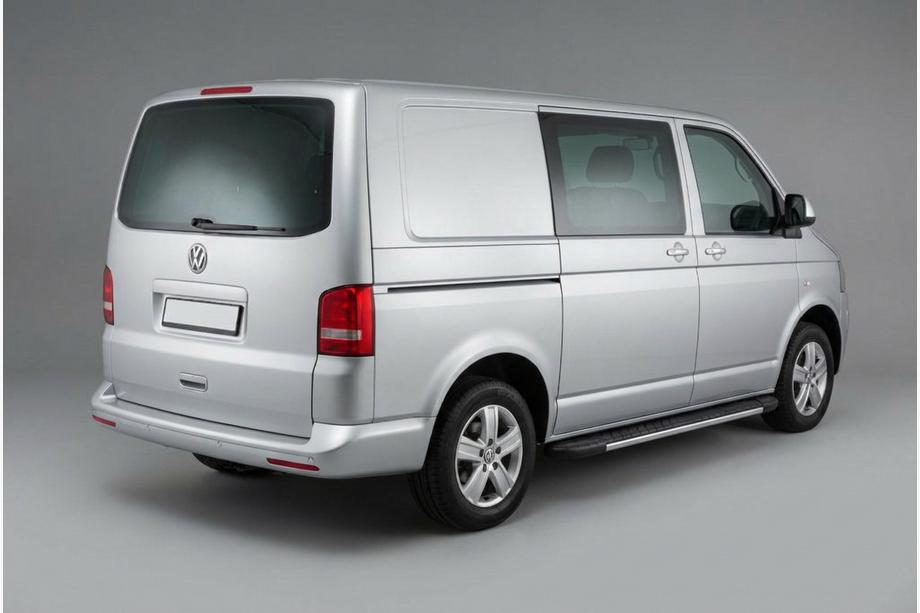 Volkswagen T5 2010-2015 Progi boczne Bosphorus Grey (2 szt., aluminium) Image