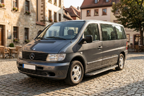 Mercedes Vito W638 1996-2003 Progi boczne Bosphorus Grey (2 szt., aluminium) zdjęcia 1