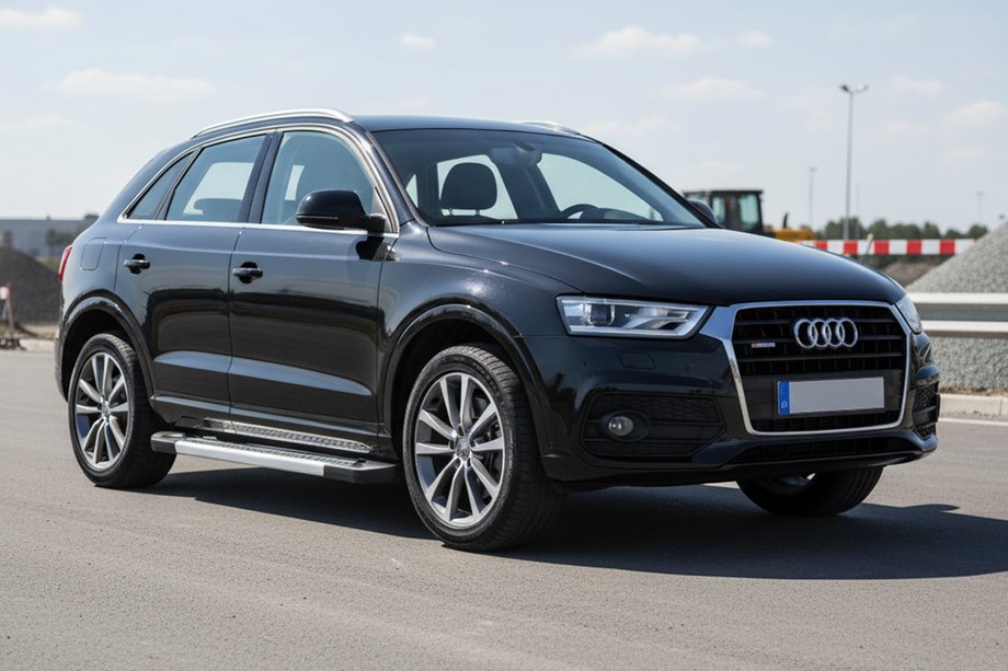 Audi Q3 2011-2019 Progi Boczné New Vision Grey (2 szt., Aluminium) Image