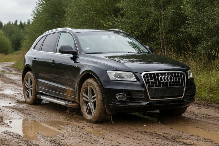 Audi Q5 2008-2017 Progi Boczné New Vision Grey (2 szt., Aluminium) Image