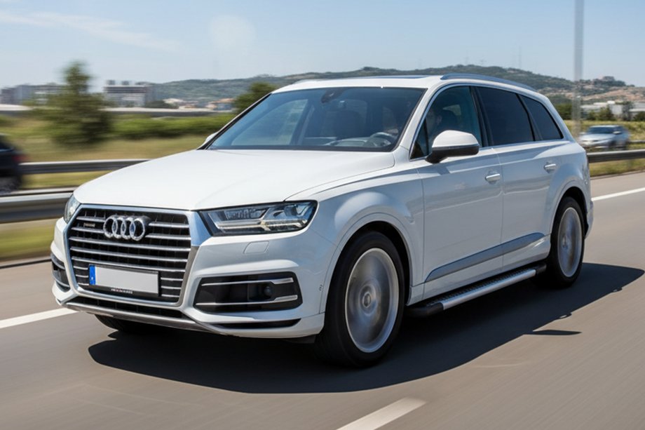 Audi Q7 2015–2026 Progi Boczné New Vision Grey (2 szt., Aluminium) Image