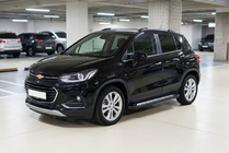 Chevrolet Trax 2012-2023 Progi Boczne New Vision Black (2 szt., Aluminium) zdjęcia 1