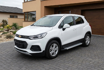 Chevrolet Trax 2012-2023 Progi Boczné New Vision Grey (2 szt., Aluminium) zdjęcia 1