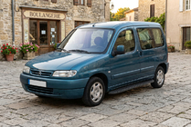 Citroen Berlingo 1996-2008 Progi Boczné Tayga Black (2 szt., Aluminium) zdjęcia 1