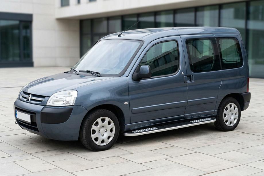 Citroen Berlingo 1996-2008 Progi Boczné Tayga V2 (2 szt., Aluminium) Image
