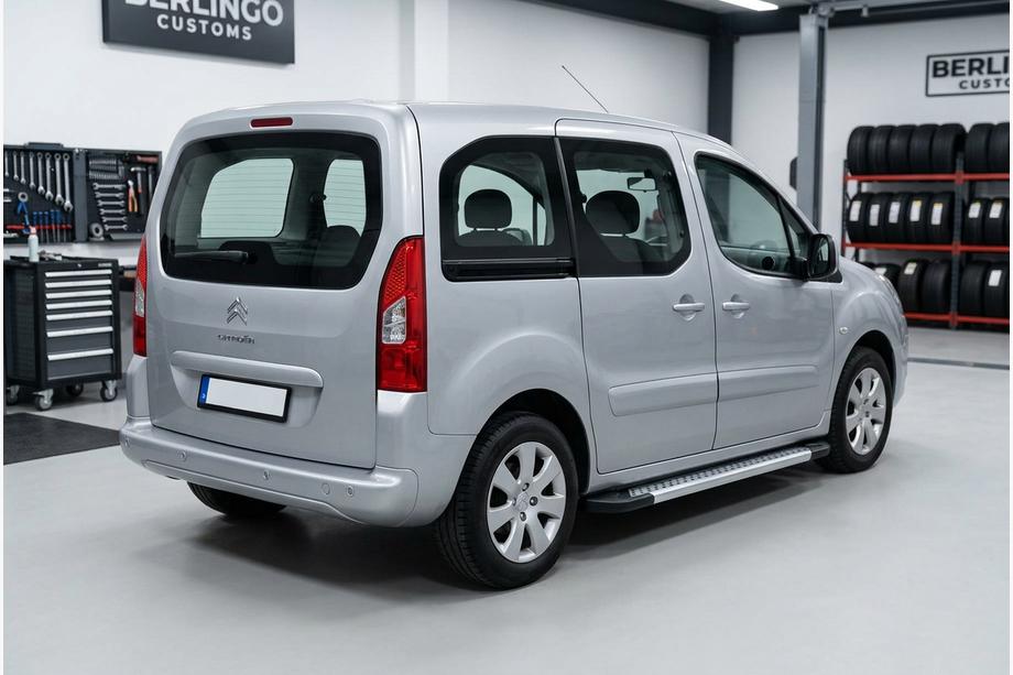 Citroen Berlingo 2008-2018 Progi Boczné New Vision Grey (2 szt., Aluminium) Image