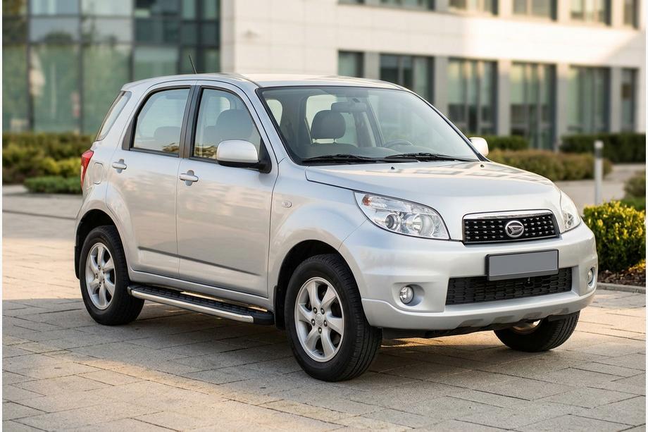 Daihatsu Terios 2006-2017 Progi Boczné BlackLine (2 szt., Aluminium) Image