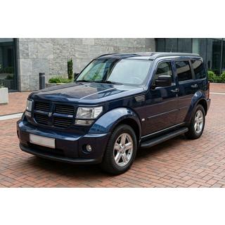 Progi Boczné Tayga Black (2 szt., Aluminium) Dodge Nitro 2006-2011 zdjęcia 1
