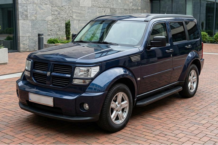 Dodge Nitro 2006-2011 Progi Boczné Tayga Black (2 szt., Aluminium) Image