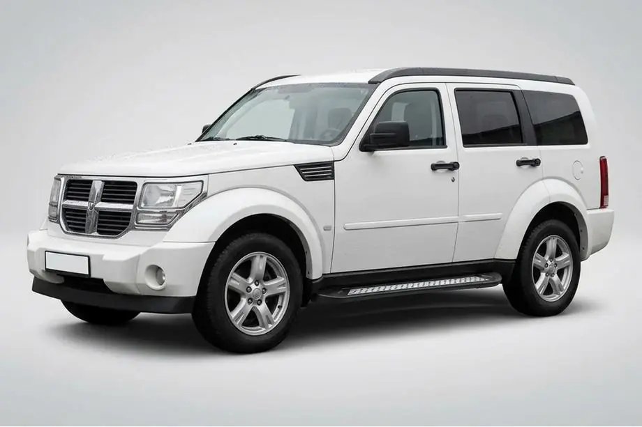 Dodge Nitro 2006-2011 Progi Boczne New Vision Black (2 szt., Aluminium) Image