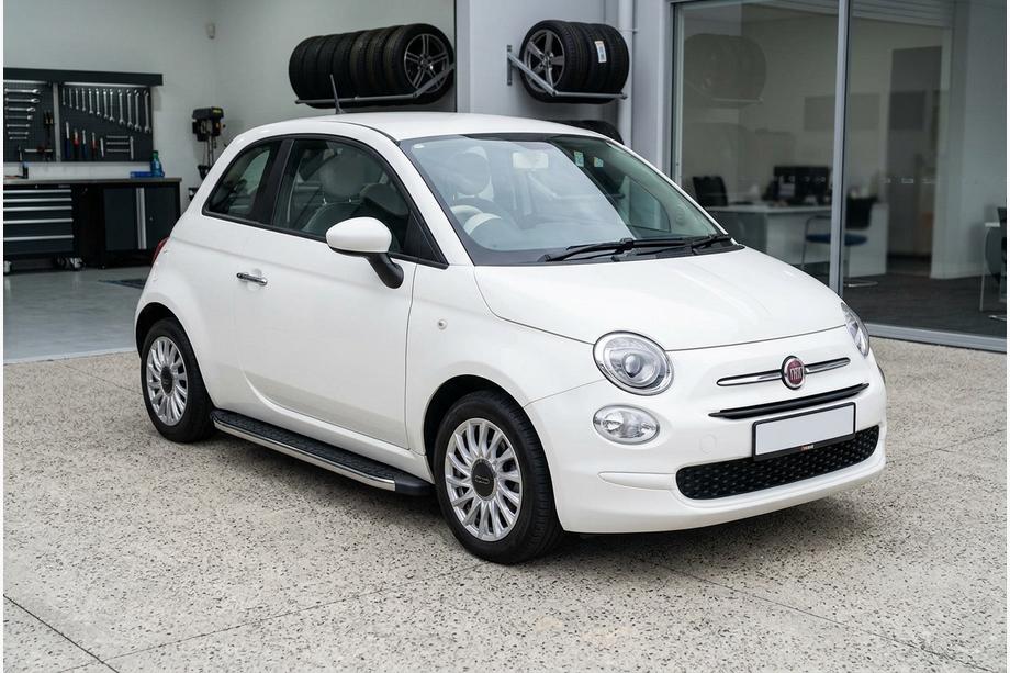 Fiat 500/500L 2013-2022 Progi Boczné BlackLine (2 szt., Aluminium) Image