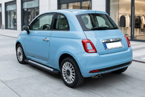 Fiat 500/500L 2013-2022 Progi Boczne New Vision Black (2 szt., Aluminium) zdjęcia 1