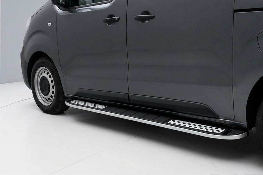 Fiat Scudo 2007-2015 Progi Boczné Tayga V2 (2 szt., Aluminium) Image