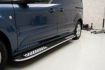 Ford Connect 2014-2021 Progi Boczné Tayga V2 (2 szt., Aluminium) zdjęcia 1