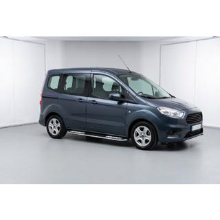 Progi Boczné Tayga V2 (2 szt., Aluminium) Ford Courier 2014-2023 zdjęcia 1