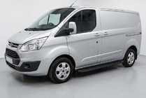 Ford Custom 2013-2022 Progi Boczné Tayga Black (2 szt., Aluminium) zdjęcia 1