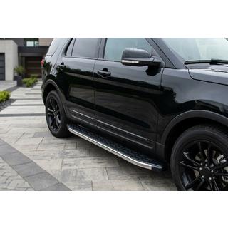 Progi Boczné BlackLine (2 szt., Aluminium) zdjęcia 1