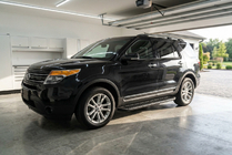 Ford Explorer 2011-2019 Progi Boczné Tayga Black (2 szt., Aluminium) zdjęcia 1