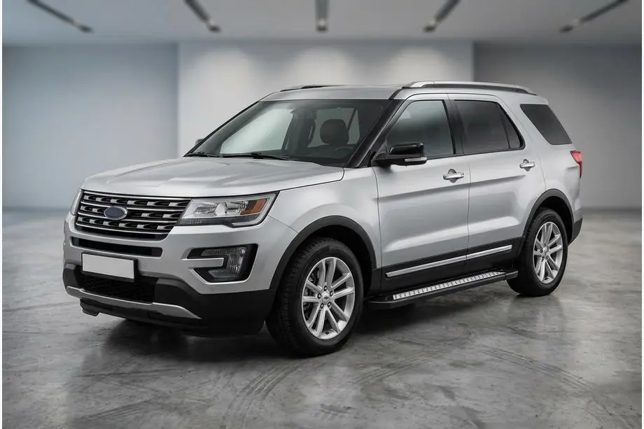 Ford Explorer 2011-2019 Progi Boczne New Vision Black (2 szt., Aluminium) Image