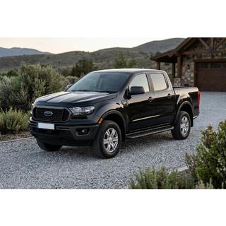Progi Boczné Tayga Black (2 szt., Aluminium) Ford Ranger 2011–2022 zdjęcia 1