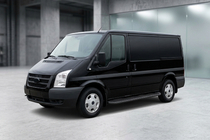 Ford Transit 2000–2014 Progi Boczné Tayga Black (2 szt., Aluminium) zdjęcia 1