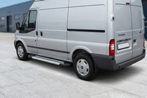 Ford Transit 2000–2014 Progi Boczné New Vision Grey (2 szt., Aluminium) L3/L4 (długa) zdjęcia 1