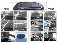Honda CRV 2007-2011 Relingi dachowe szare (Crown) zdjęcia 2