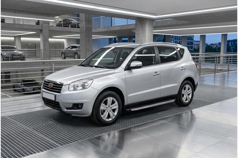 Geely Emgrand X7 2011- Progi Boczné BlackLine (2 szt., Aluminium) Image